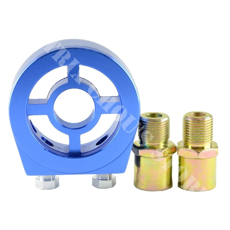 Universal motoroliefilter sandwichpladeadapter til bilmåler olietemp. oliepressesensoradapter  m20 x 1.5 3/4 x 16 stik