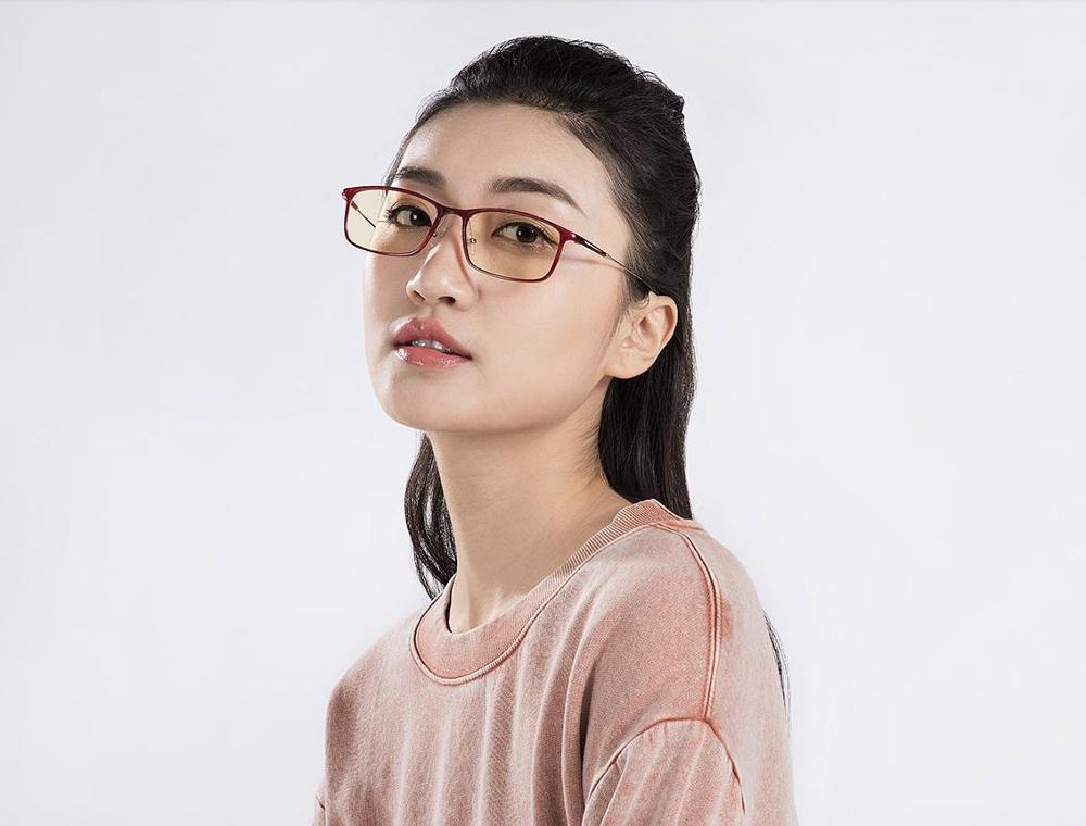Original Xiaomi Mijia 40% Anti-blue-rays Glasses TR90 Frame Fatigue Proof Eye Protector Goggle For Man Woman Eyeglasses
