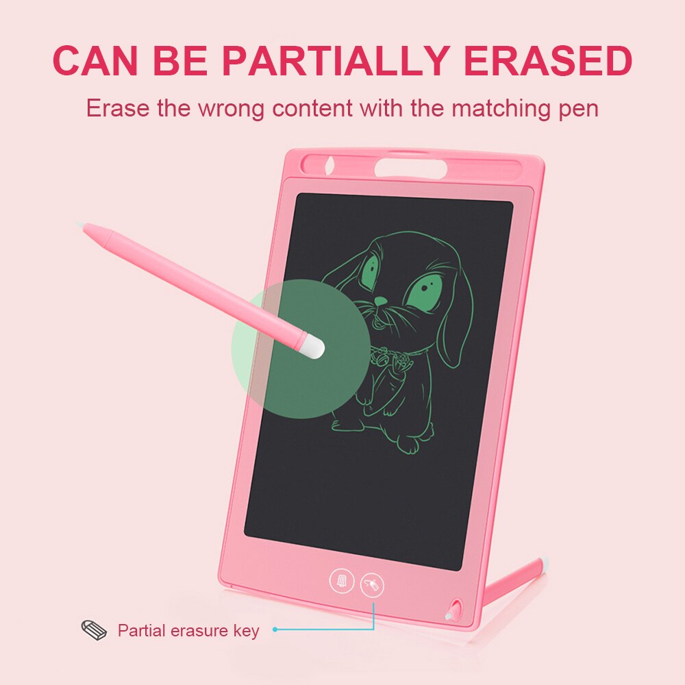 8.5/10/12 inch LCD Writing Tablet Partially Erasing Drawing Board Electronic Thick Pen Highlight Pads DIgital Tablets