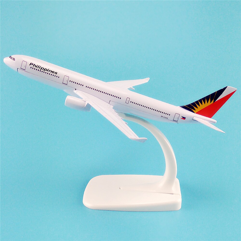 16Cm Metalen Vliegtuig Model Filippijnse Air Filippijnen A330 Airways Vliegtuigen Airbus 330 Airlines Vliegtuig Model W Stand