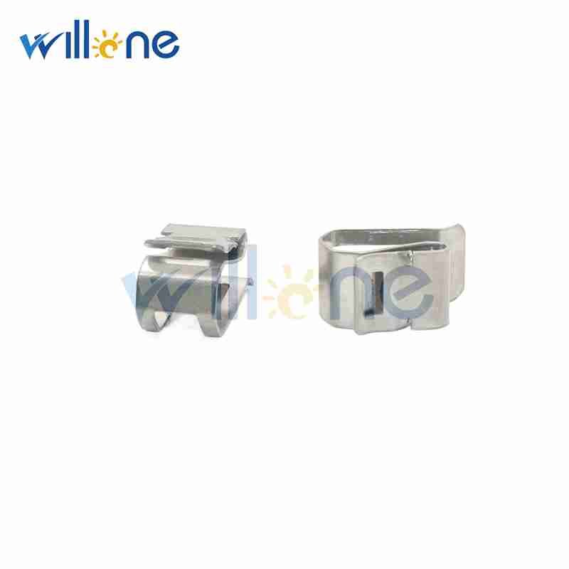 Willone-Clip de Cable Solar PV de acero inoxidable, abrazadera para instalación de Cable Solar PV, 100 piezas