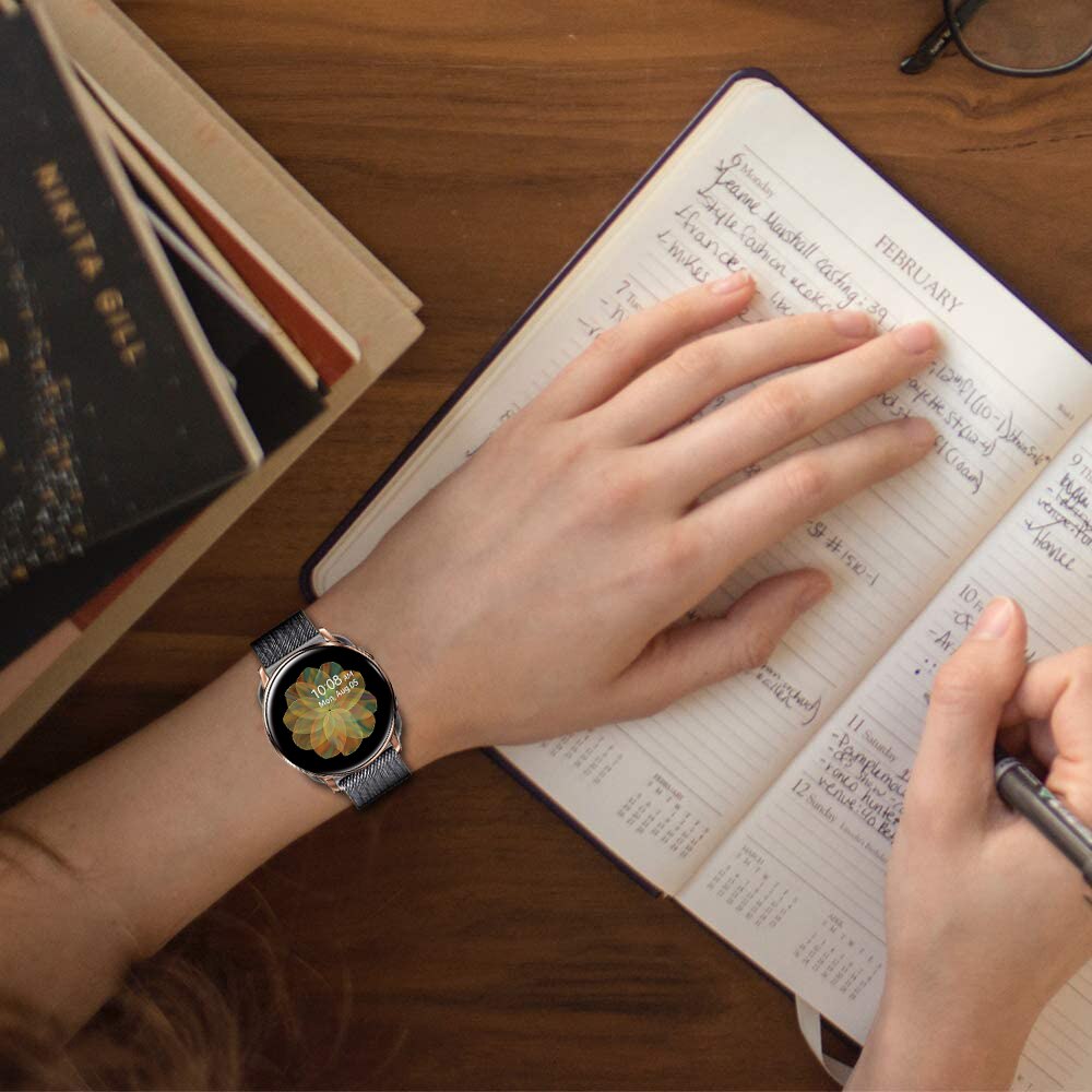 Bracelet 20 22mm pour Samsung Galaxy watch, 46mm/42mm/active 2 gear S3 Frontier/huawei watch gt 2e/2/amazfit bip/gts