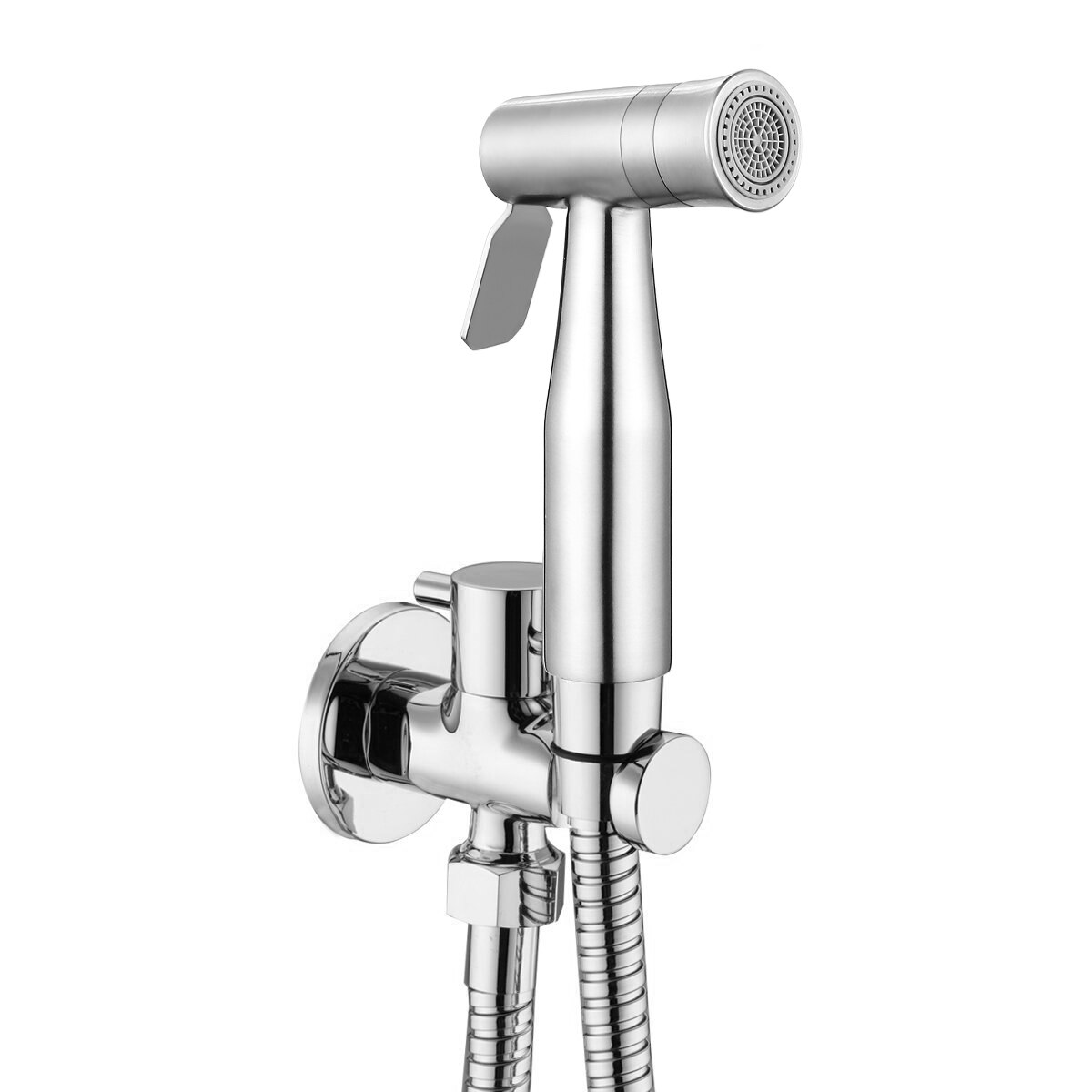 Handheld Bidet Spuit Draagbare Luier Bidet Rvs Hand Bidet Kraan Voor Badkamer Handspuit Douchekop