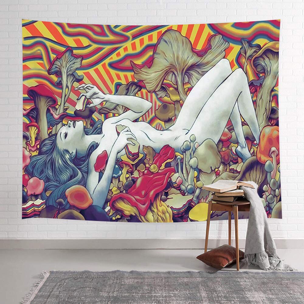 Stjerneklar nat galakse mønster psykedelisk gobelin vægophæng indisk mandala hippie gobelin boho væg stof indretning: 5