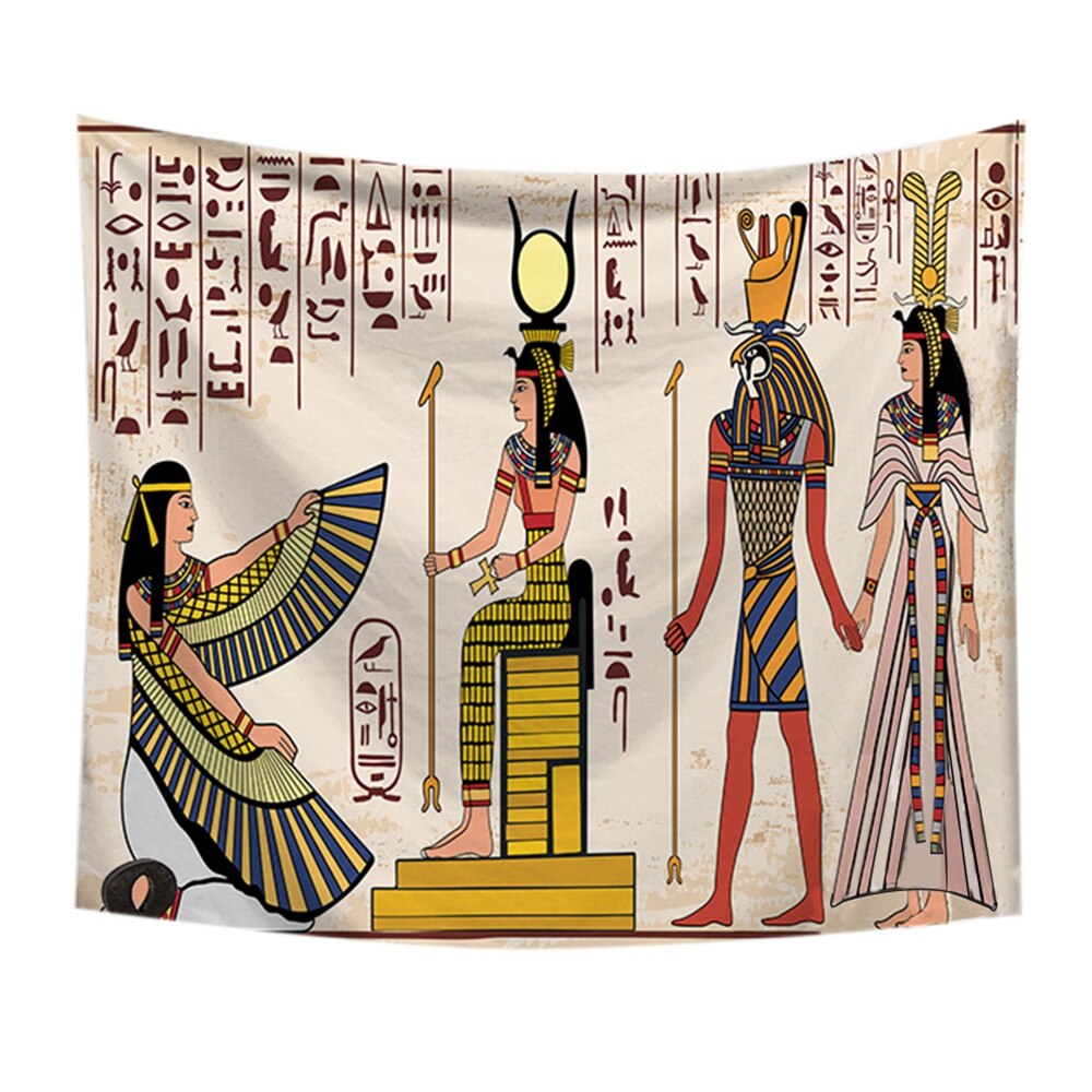 Religiøst tapet gamle egyptiske serier boligindretning hænge tapetvæggen baggrund baggrundsvæg