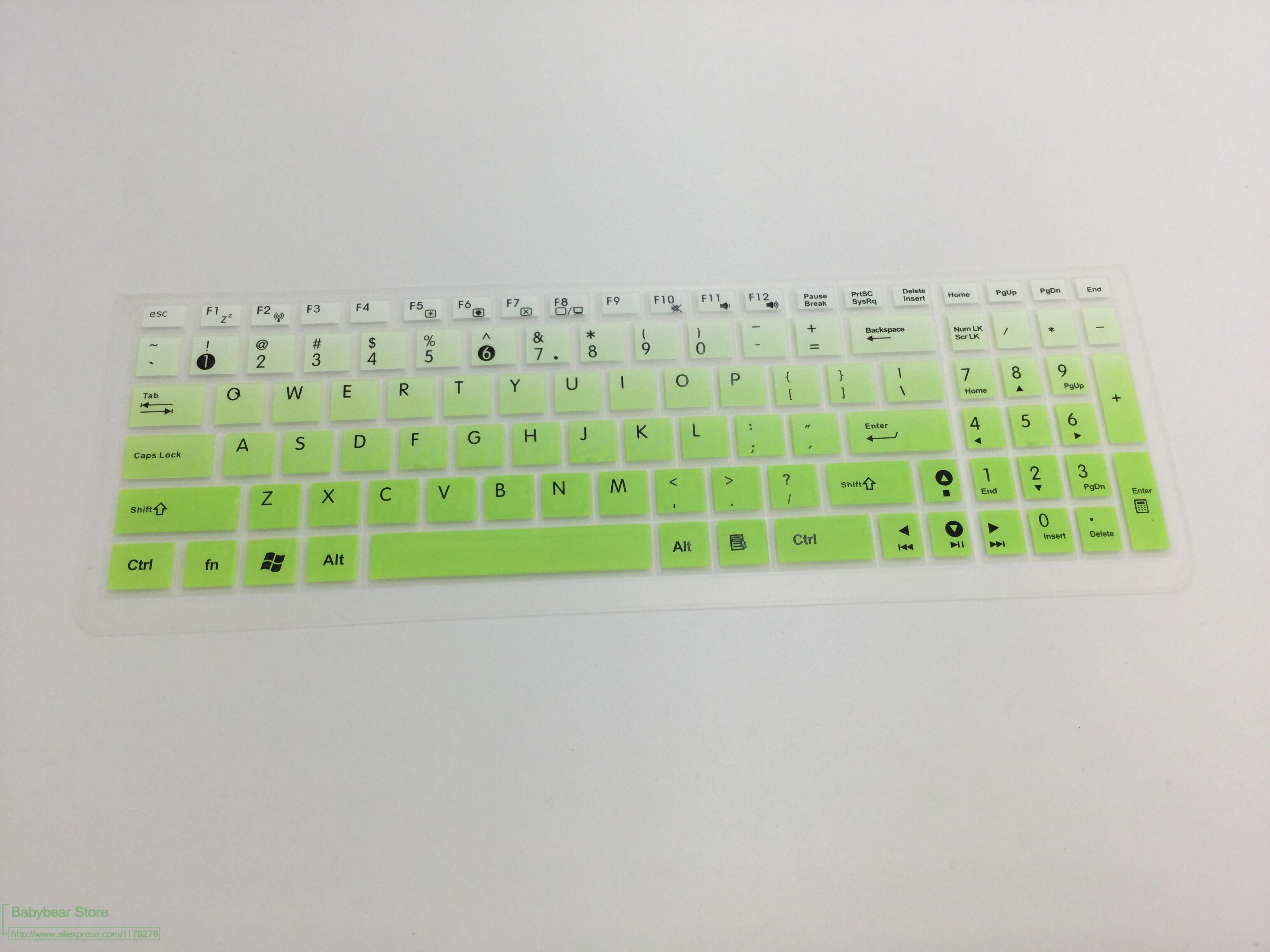 For Asus VivoBook Pro N752VX N752V n751jx n751jk N751 n750jk n750jv n750j n750 17 17.3 inch Keyboard Cover Protector Skin