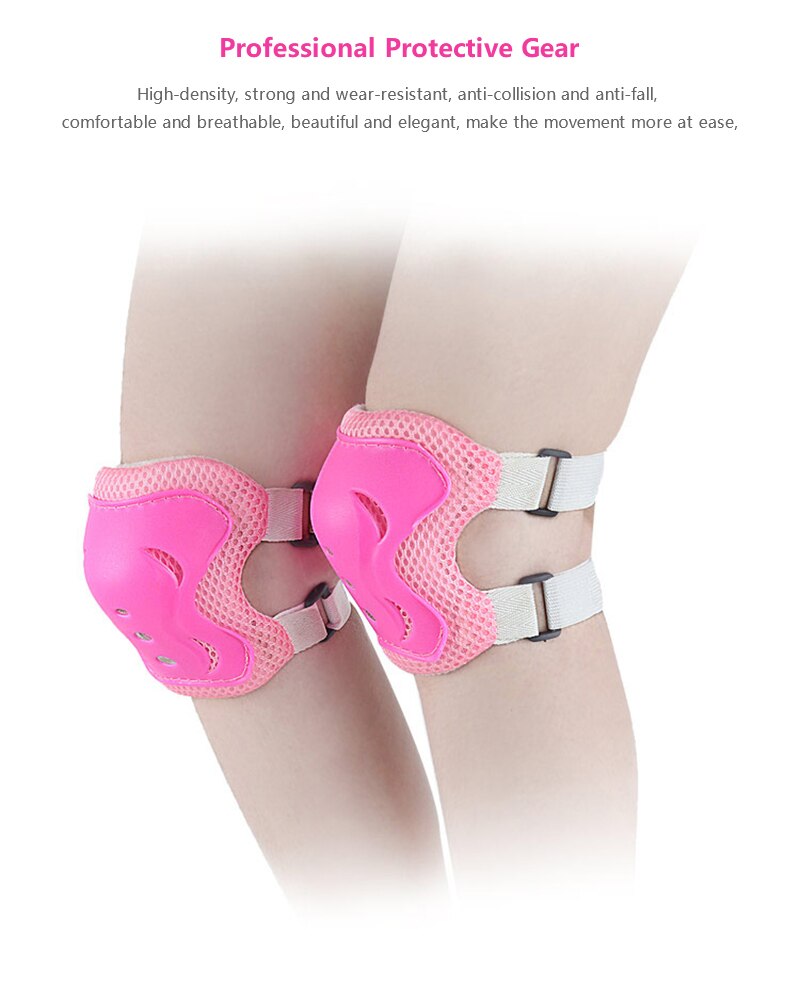 Kids Skating Protective Gear Set Knee Wrist Guard Elbow Pads Set Bicycle Skateboard Ice Skating Roller Protector Guard For Child