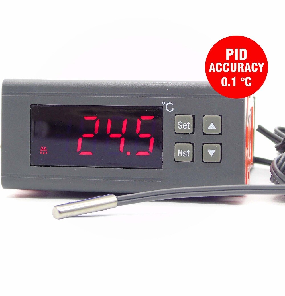 220VAC, 110VAC regolazione PID 0.1C precisione regolatore di temperatura per incubatrice uova di quaglia