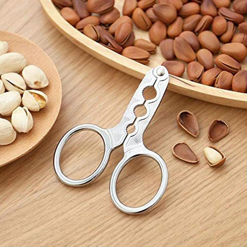 Fruit Seed Opener Clamp Walnut Pine Plier Scissor sunflower Cracker Household Sheller Kitchen tool Nutcracker Nut H8O1
