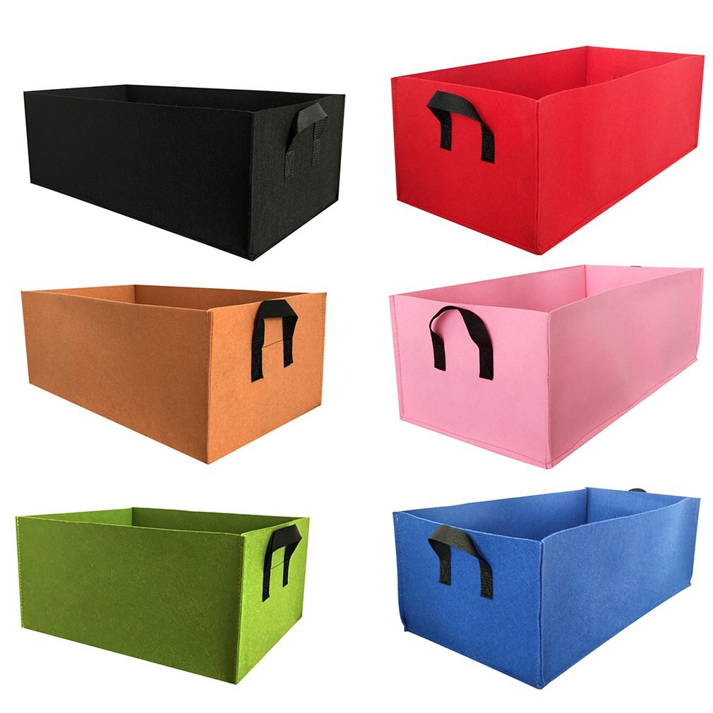 Rectangular Planting Bag Felt Non-Woven Vegetable Strawberry Tomato Beauty Bag