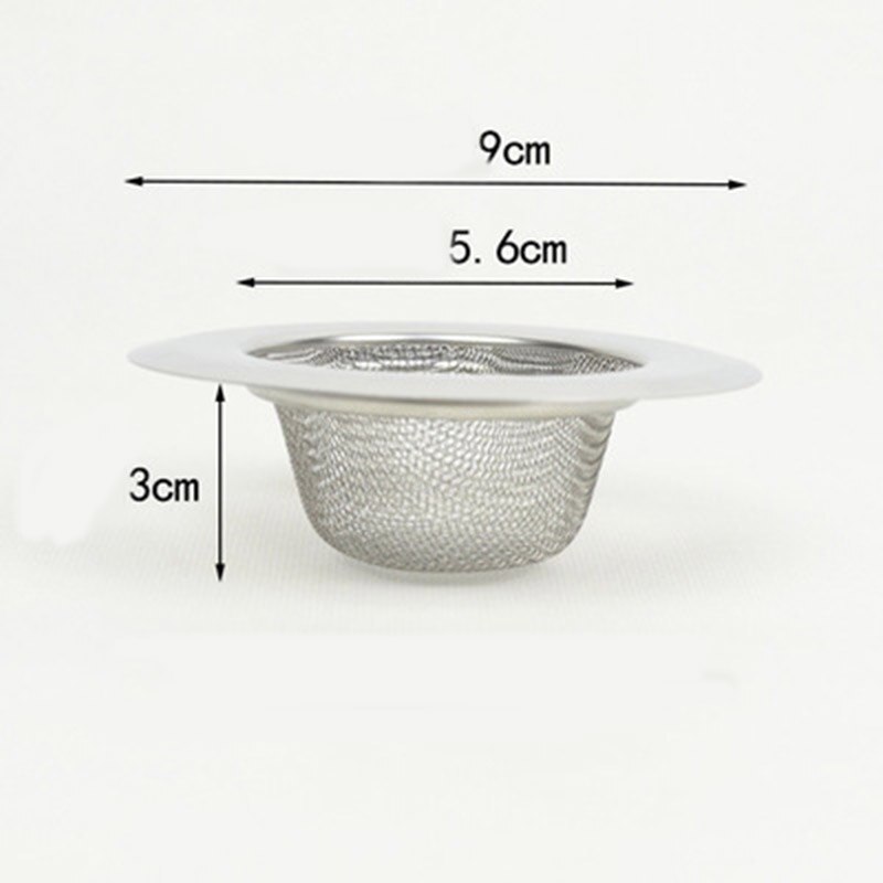 Rvs Spoelbak Zeef Keuken Riool Preventie Van Verstopping Afvoerputje Badkamer Zeef Puin Cleaner Voedsel Afval: F