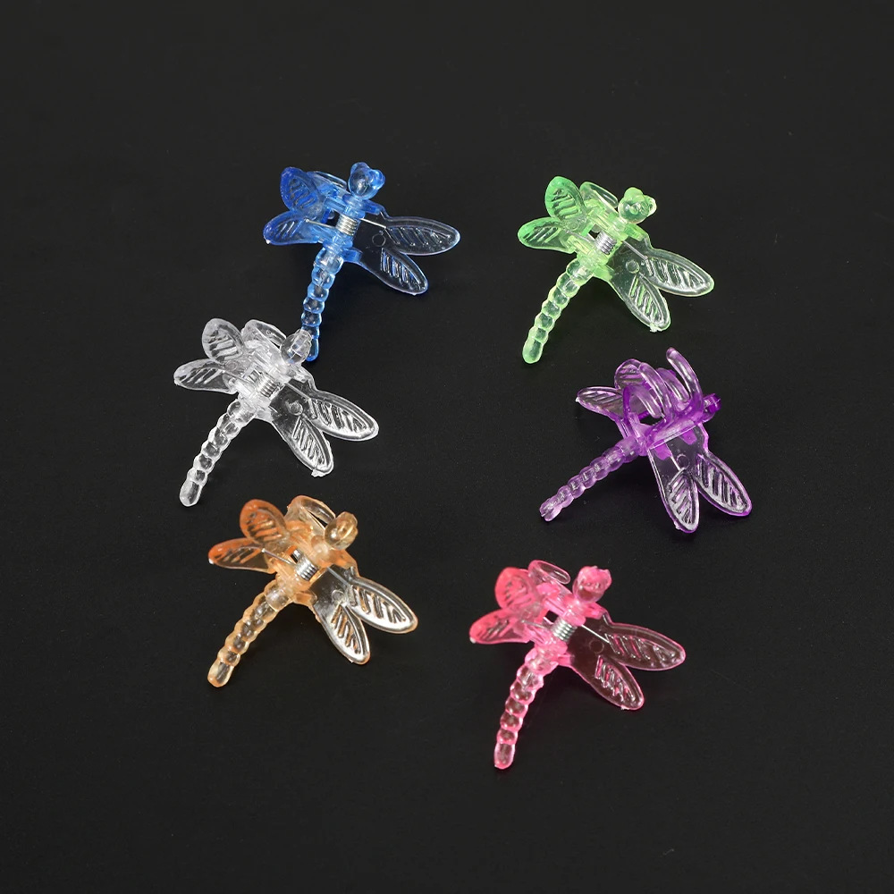 Clips De Support Pour Plantes Grimpantes - Forme Libellule, Plastique Résistant Aux Intempéries, Lot De 80 Couleurs Mélangées