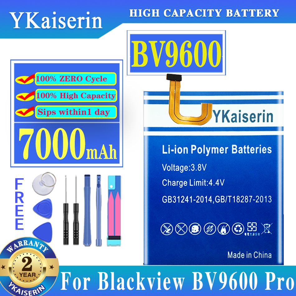 Ykaiserin Batterij Voor Blackview BV9800/BV9800 BV9900 BV9000 Pro BV9600 Batterijen Voor Blackview DK014 626479P Batterijen Track No: BV9600