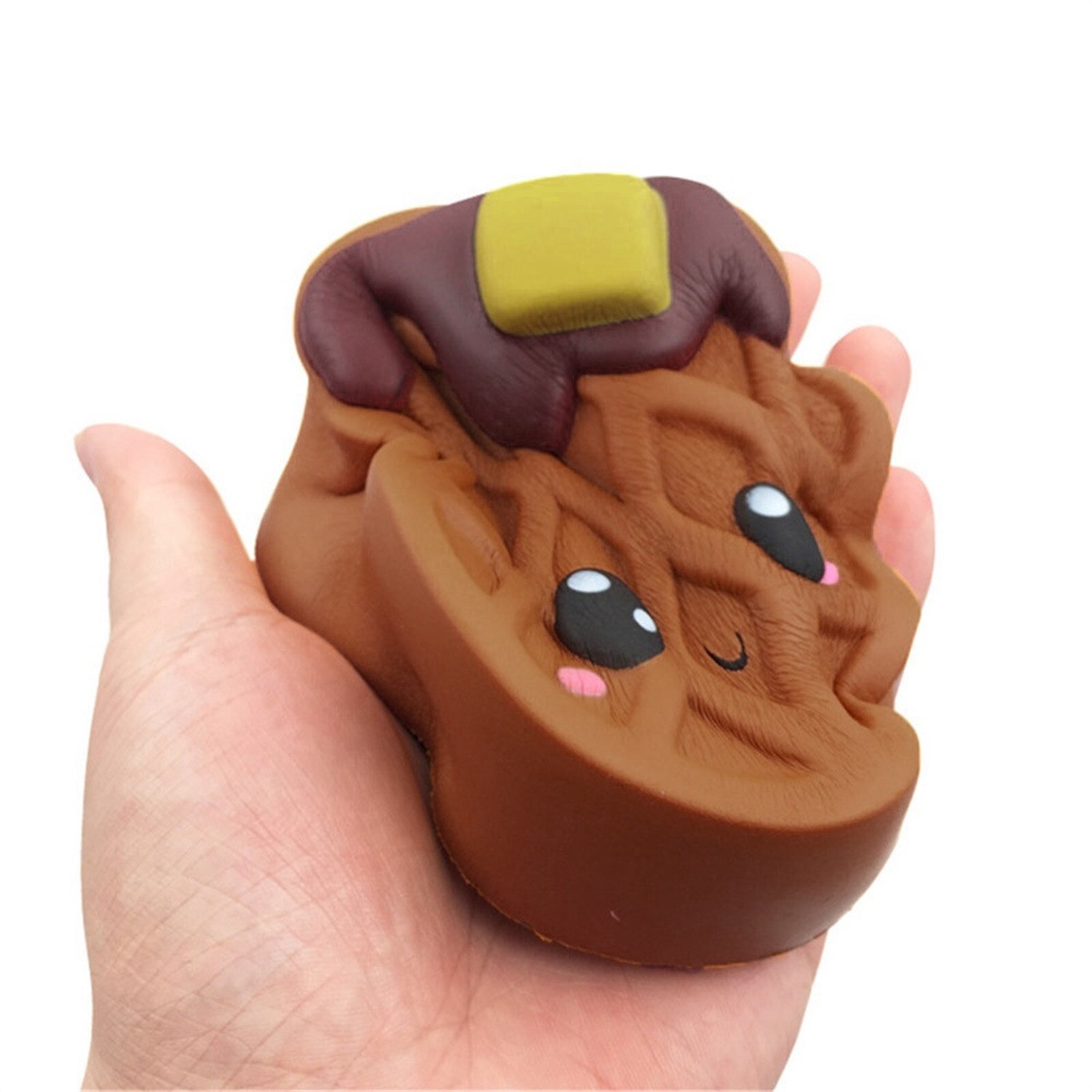 Cute And Soft Cartoon Chocolates Biscuits Charm Slow Rising Stress Reliever Toys Squeeze Decompression Toy Детские Игрушки L4