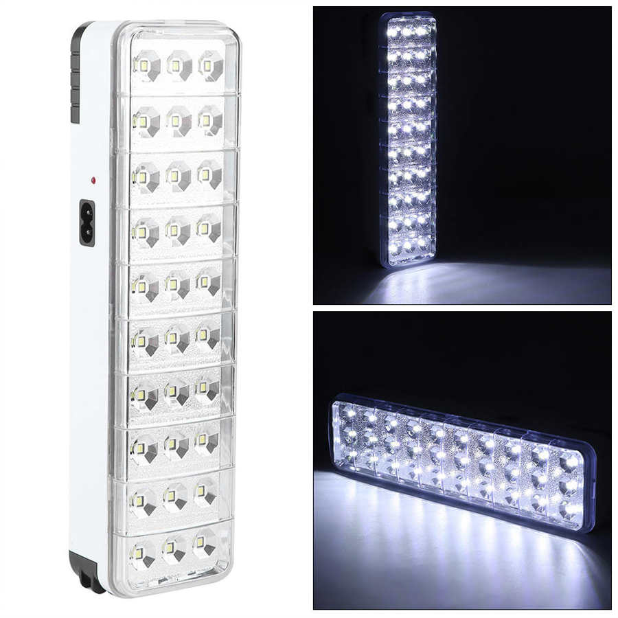 30W LED Emergency Light Multifunction Ceiling Wall Light Two Level Lighting Modes High Brightness For Home Outdoor Camping