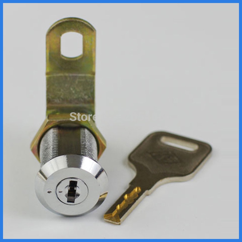5 pcs 30mm anti-drill high security tubular cam lock vending machine lock with same keys