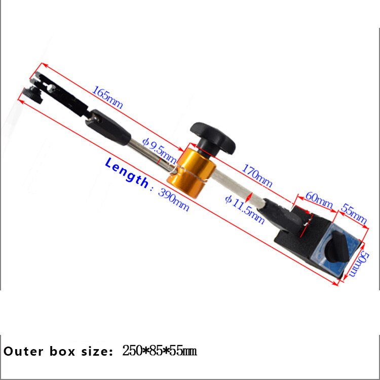 Meetklok Gauge Universele Magnetische Base Holder Stand Tafel Schaal Precisie Indicatoren Centrum Finder Meting Tool