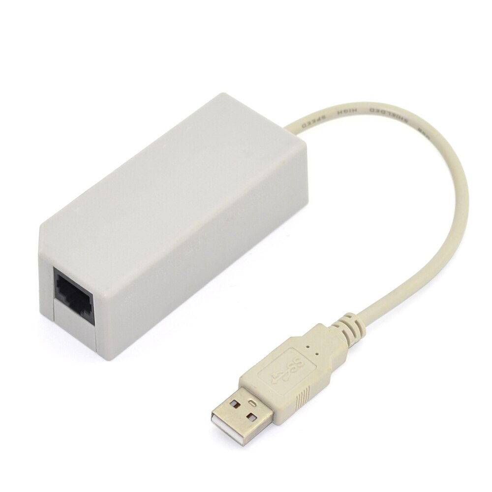 USB LAN Network Adapter voor Wii
