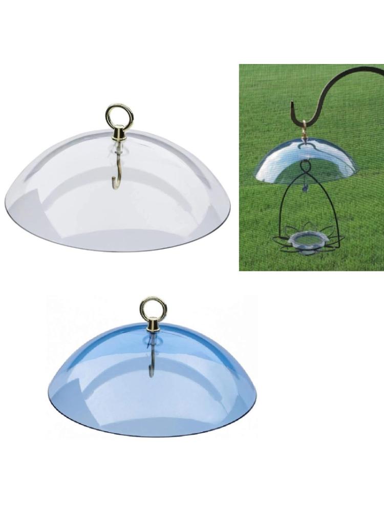 Bird Feeder Weather Guard Ant Moat for Outdoors Hummingbird Feeders Dome Cover Plastic Baffle Preventing Rain &amp; Snow 10"