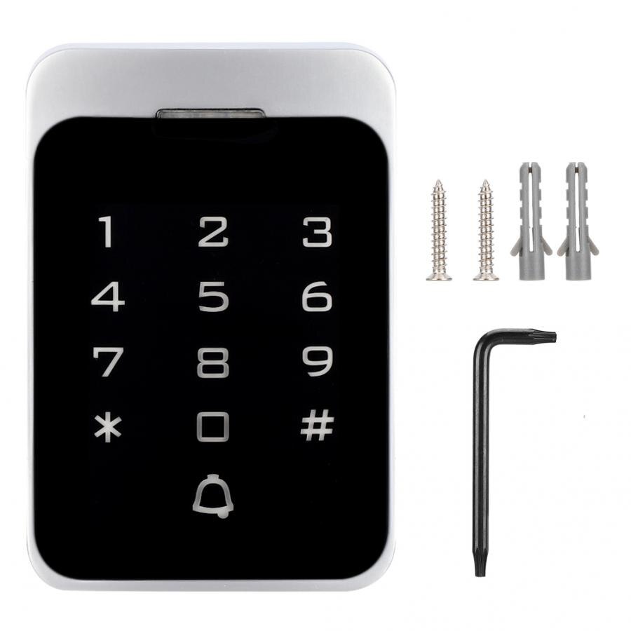 Metal IP65 Waterproof Access Controller Keypad Password 125KHZ RFID Card Reader Door Entry