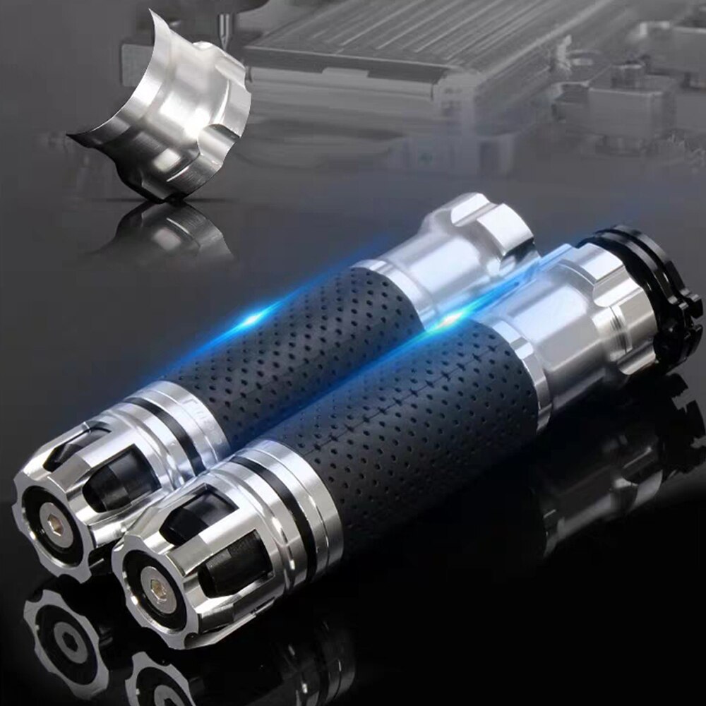 Motorcycle Handlebar Grips Motorbike Throttle Grip Universal For Suzuki