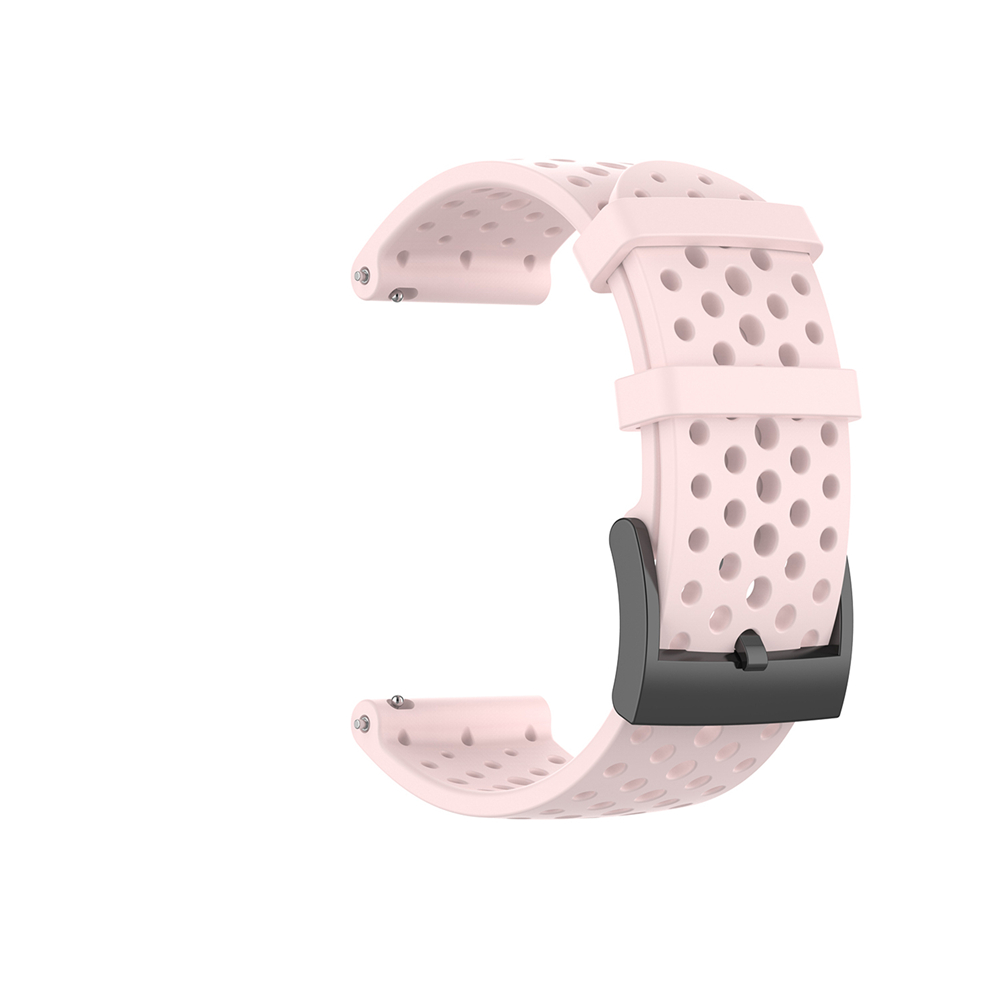 Silicone Watchband Strap for Suunto Spartan Sport/Sport wrist hr for Suunto 9 baro/ D5 Watch Replacement Sport Bracelet: Pink / S