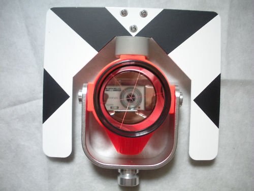 RED COLOUR Single Prism TOPCON/SOKKIA for total station