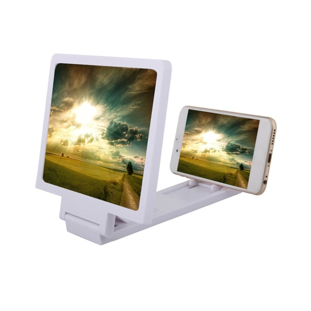 1Pc portable 3D screen Magnifier for cell phone xiaomi samsung lenovel tablet Video Screen holder Folding Enlarged Expander