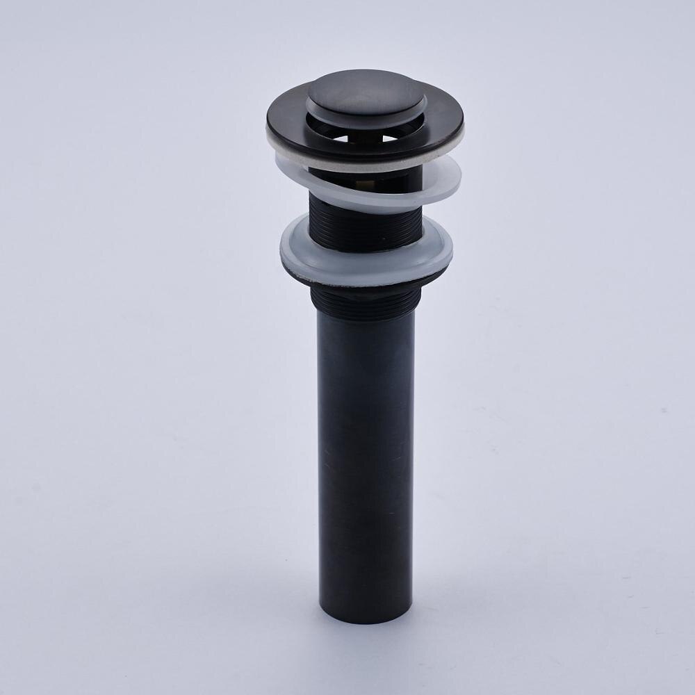 Bathroom Lavatory Oil Rubbed Bronze Basin Sink Drain Pop Up Grate Waste Drainer Waterlet Drains With Overflow Hole zsd018