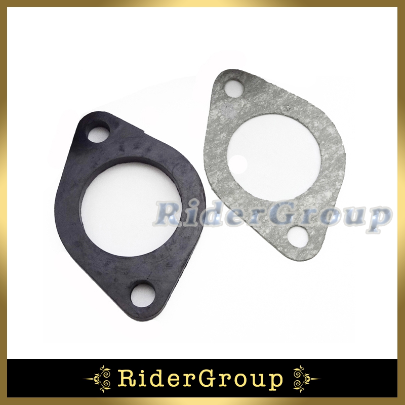Keihin PE24 PE26 PE28 OKO carburateur | 2 jeux de collecteur d'admission Carb joints pour Mikuni VM24 Keihin PE26 PE28 OKO carburateur Pit Bike moto