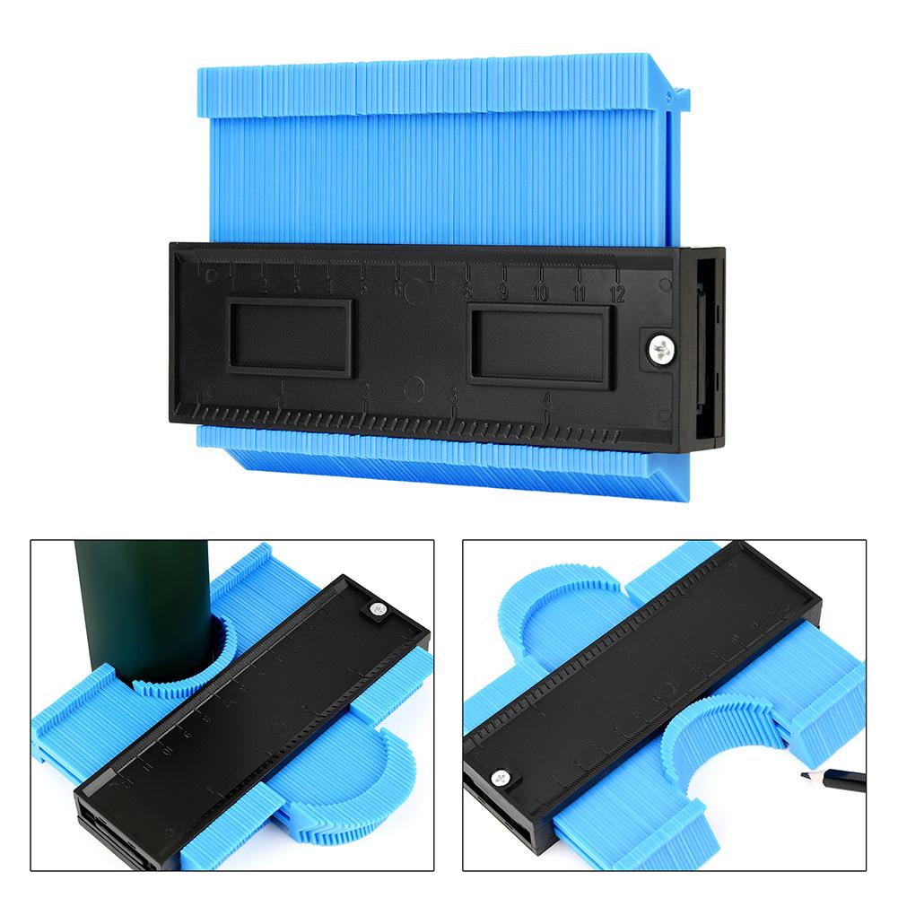 5/6/10inch Profile Measuring Tools Deep Duplicator Tiling Laminate Woodworking Multi-functional Irregular Plastic Gauge Contour