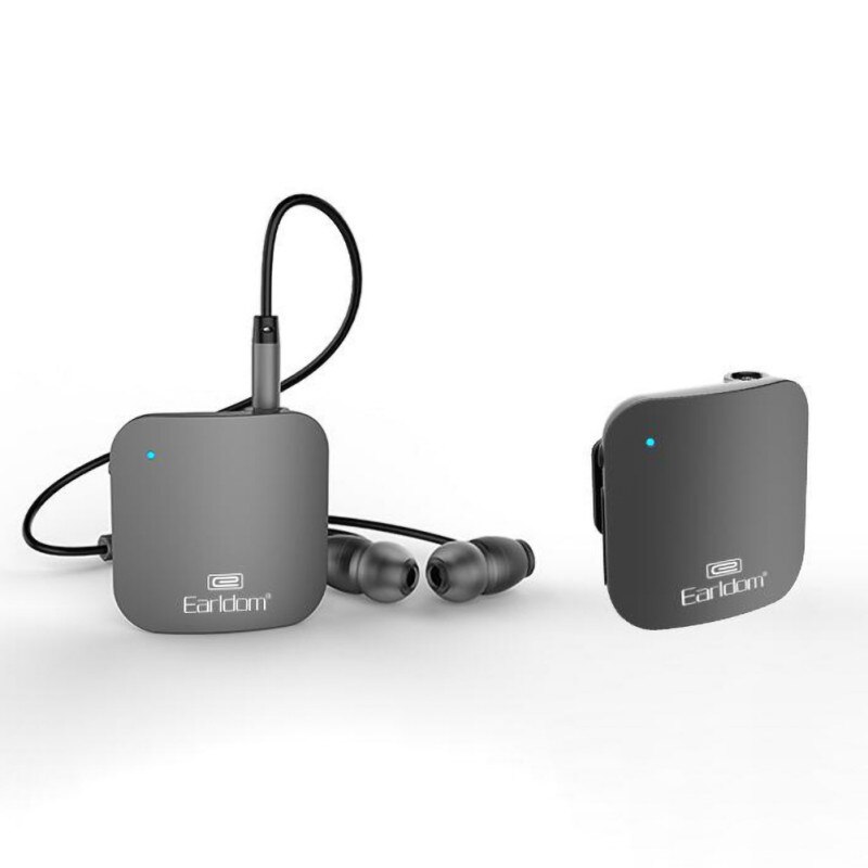 Bluetooth-ontvanger met kabel, stereogeluid, hoofdtelefoon, oordopjes, draadloze bluetooth-ontvanger met clip, bluetooth-ontvanger