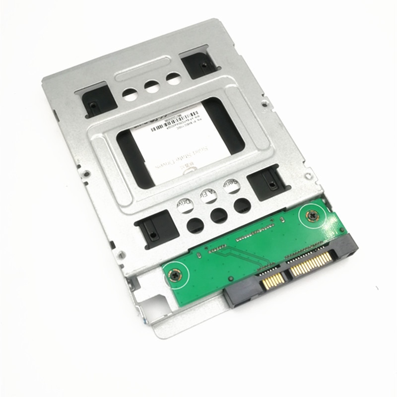 2.5 "ssd  to 3.5 " sata adapter bakke konverter sas hdd beslag caddy 654540-001,