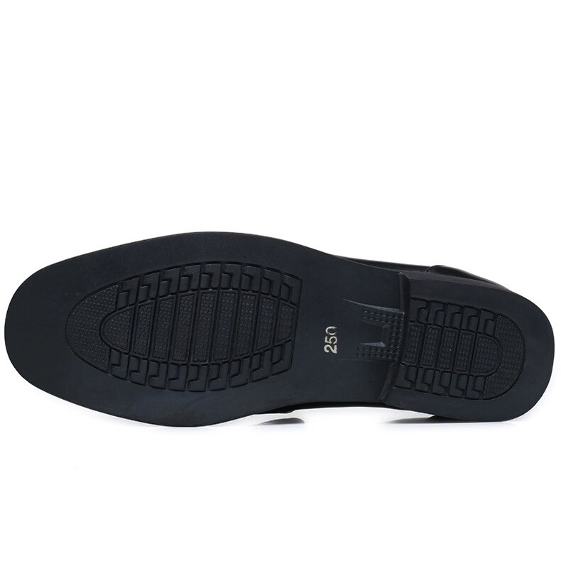 Nahkaiset housut miehille kengät slip-on viralliset kengät hengittävät juhlakengät miesten zapatos oxford hombre yui 8