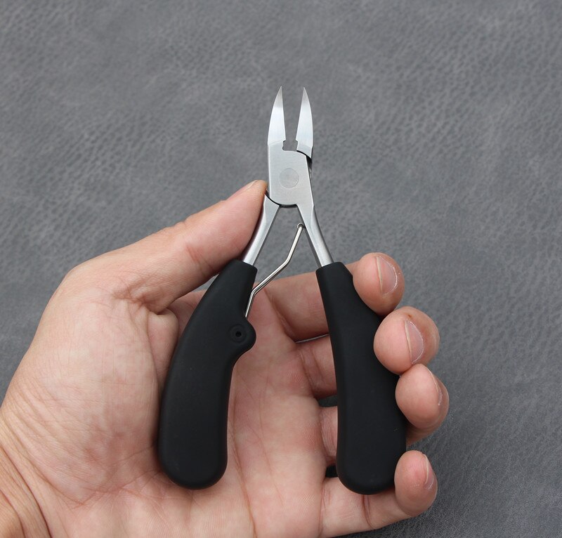 Stainless Steel Nail Clippers Paronychia Special Finger Nail Clippers Nail Plier PedicureTool Toe Cuticle Scissors