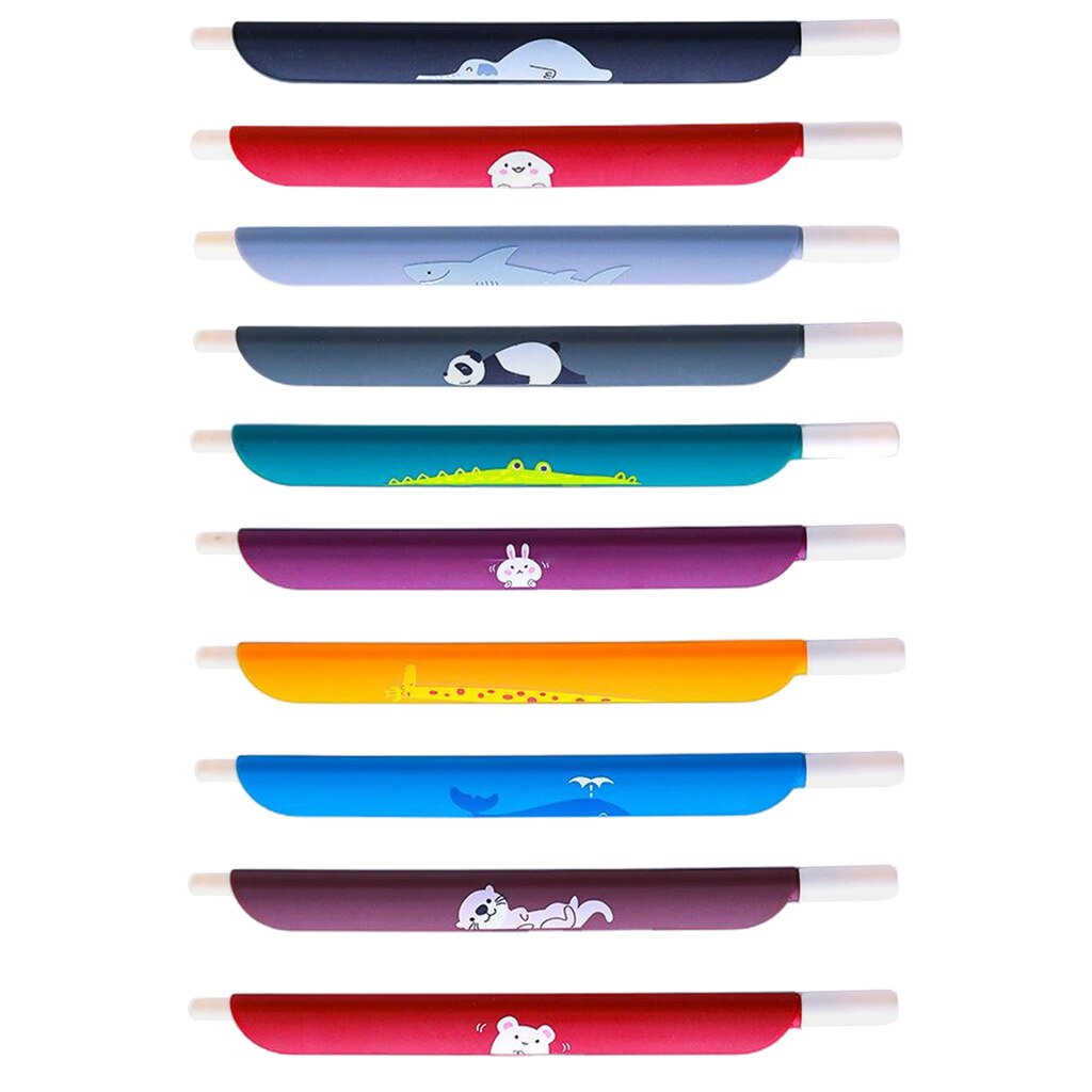 Lovely Animals Print Gel Ink Pen 0.5 mm Extra-Fine Ballpoint Pen for Office