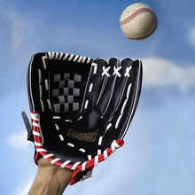 12.5 inches sports baseballhandske voksen softball handske pu handske egnet til mænd kvinder baseball handsker sportsudstyr