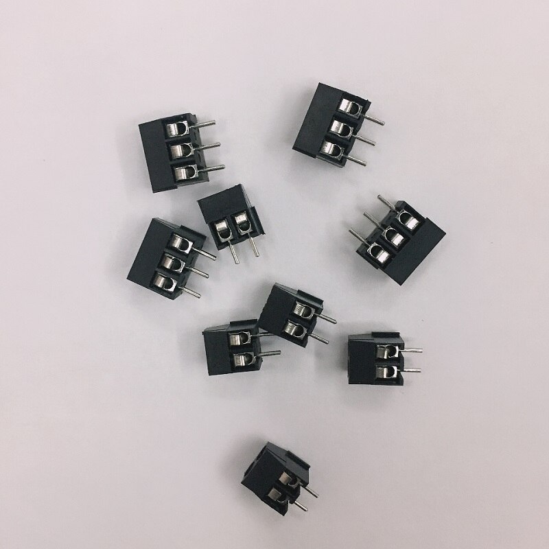 20/10pcs KF350-3.5-2P KF350-3P Terminal 300V 10A Schroef 2, 3Pin 3.5mm Terminal Schroef Connector Splice connector voor printplaat