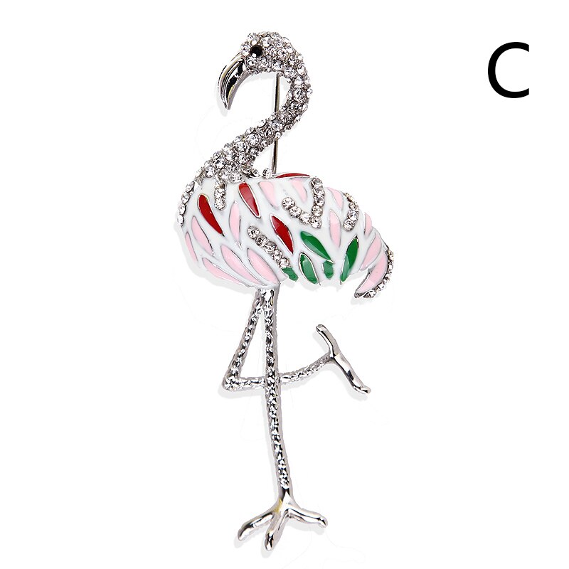 20 Stijlen Legering Dier Uil Strass Broche Vintage Shell Emaille Pins En Broches Voor Vrouwen Mannen Kleding Sjaal Sieraden: C1