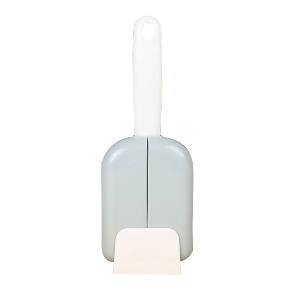 Cuchara de arroz de pie con apertura automática y cierre a prueba de polvo caja de cubierta desmontable cocinar cuchara de arroz accesorios de cocina: green