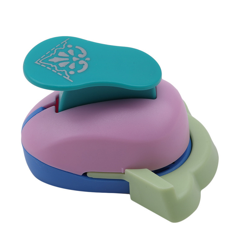 Máquina creativa de grabado en relieve en ángulo recto, máquina de grabado en relieve con borde con ángulo perforadora de flores: Magnolia