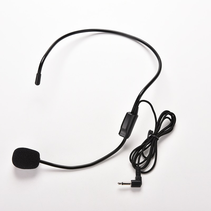 3.5mm Wired Miniphone Headset Studio Conference Guide Speech Speaker Stand Miniphone For Voice Amplifier Portable Mics