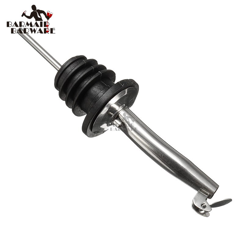 1 st. /4 st. wijnfles schenktuit stop roestvrij staal wijn sterke drank schenktuit vrij stromende wijnfles schenktuit stop