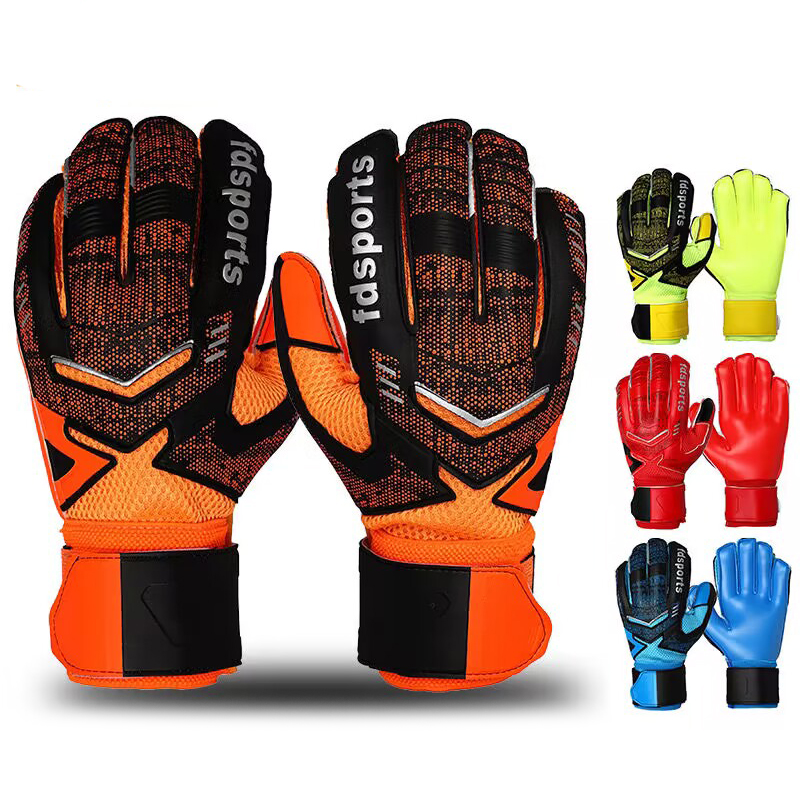 Fdsport freundlicher FußBall Torwart größe 5 ~ 10 Studenten Besondere Spiel Latex Protektoren für Erwachsene Finger schutz fußBall handschuhe