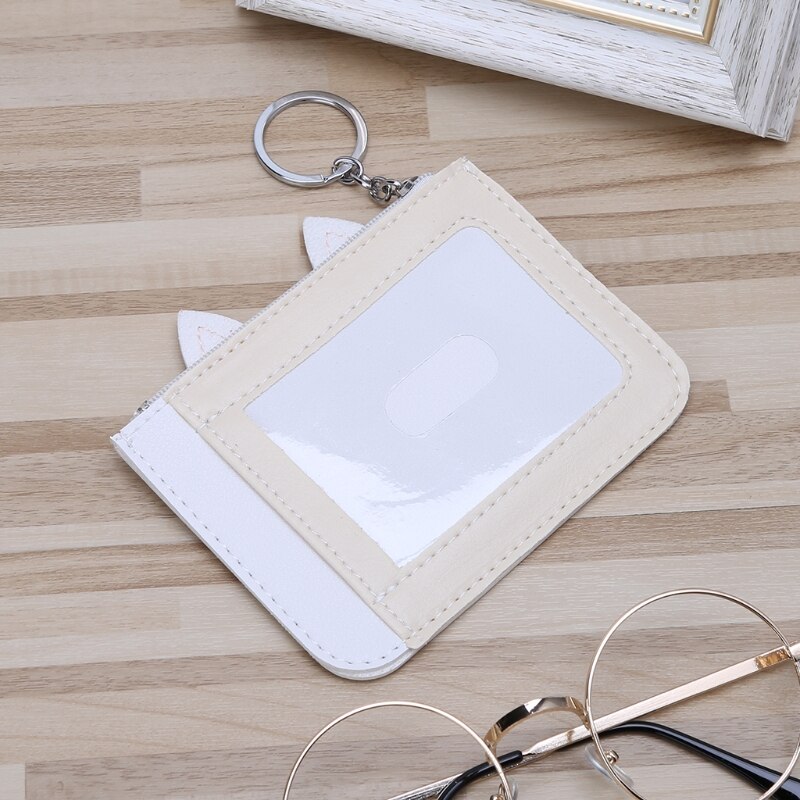 Schattige cartoon konijn portemonnee kaarthouder headset sleutelhanger tas tas portemonnee portemonnee voor meisjes