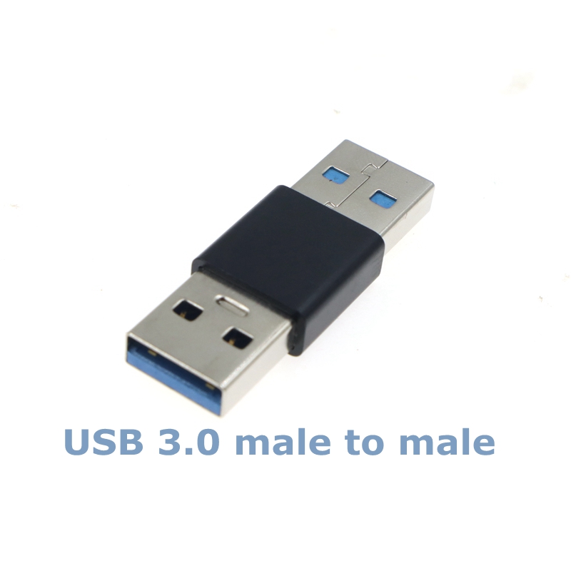 Convenient USB 3.0 Adapter Connector 5Gbps Male to Male Female USB Converter For PC Laptop USB 3.0 Coupler Extender Connection: Orange