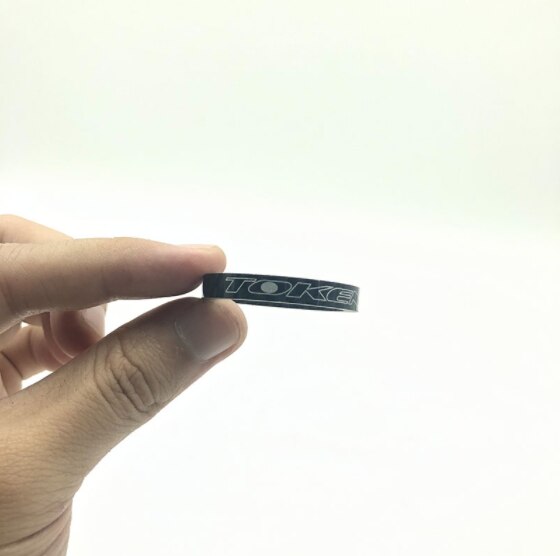 1Pcs Token Fiets 5Mm 28.6Mm Headset Carbon Ring Fiets Mtb Racefiets Carbon Voorvork Headset Spacer washer Bike Toegang