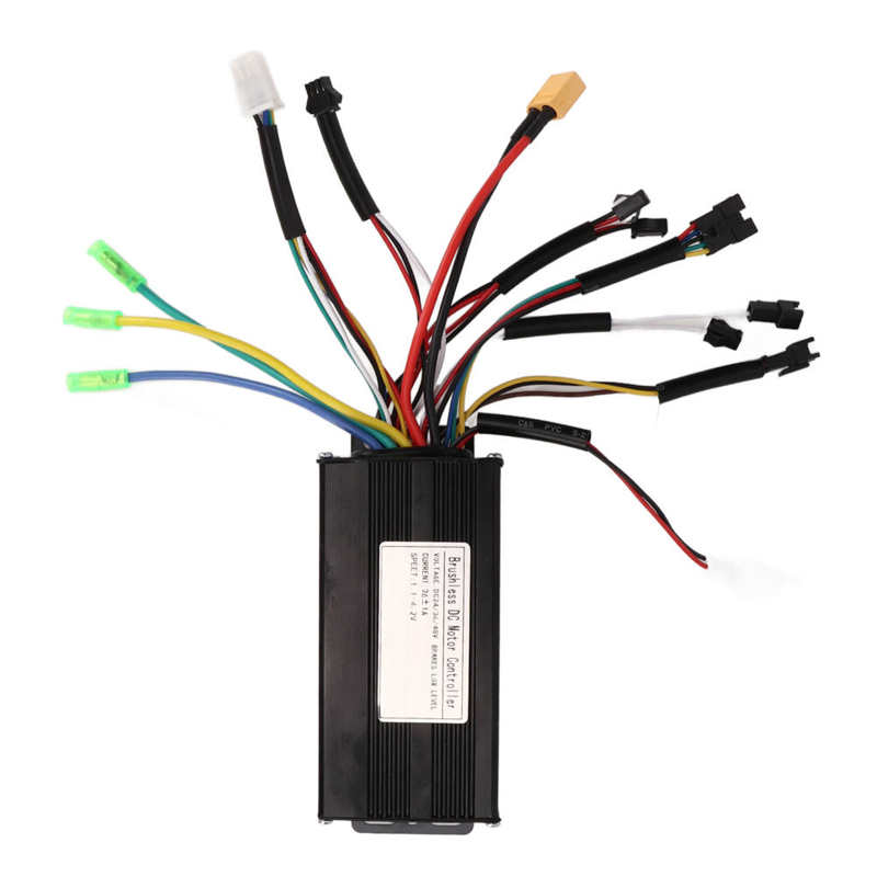 Elektrische Fiets Controller 24V 36V 48V 500W 750W Goede Warmte Dissipatie Sine Bike Controller Beschermend Voor Fiets