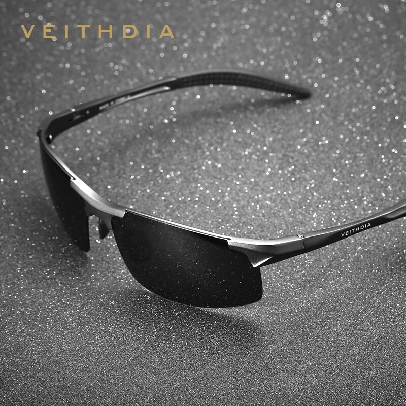 Veithdia Brand Aluminium Heren Zonnebril Gepolariseerde Zonnebril Eyewear Accessoires Voor Mannen Oculos De Sol Masculino 6518