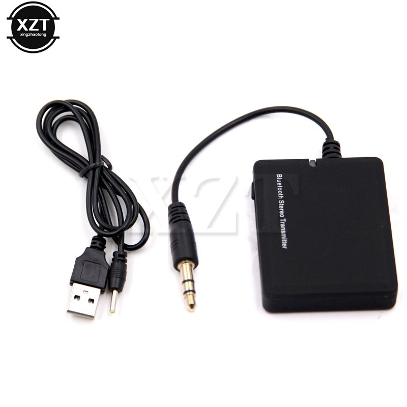 Mini Bluetooth 3.5Mm Zender Transmite Audio A2DP Stereo Dongle Adapter Voor Ipod Xiaomi Tv Mp3 Mp4 Pc Speaker